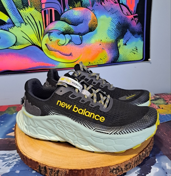 New Balance Fresh Foam X More Trail v3 Green Running Hiking men size 10.5 New - Picture 5 of 8